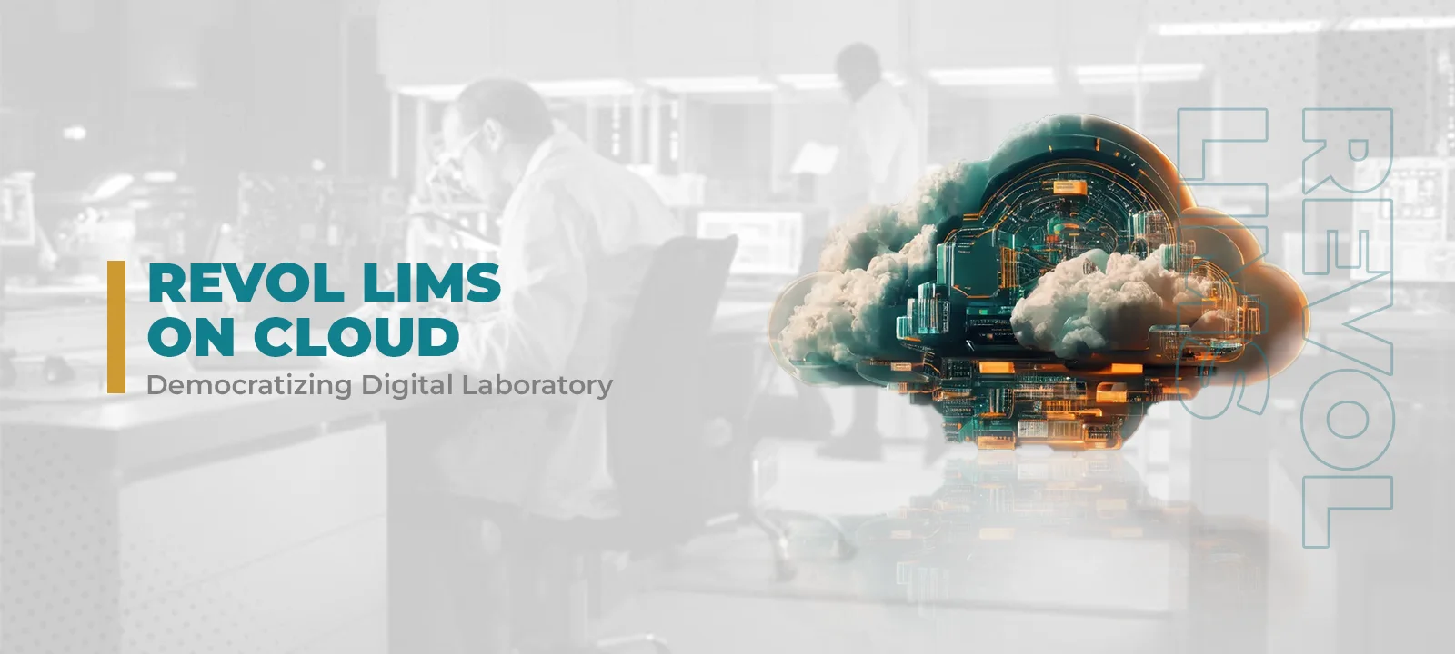 An image represents the modern and efficient approach to managing laboratory information through cloud-based LIMS.