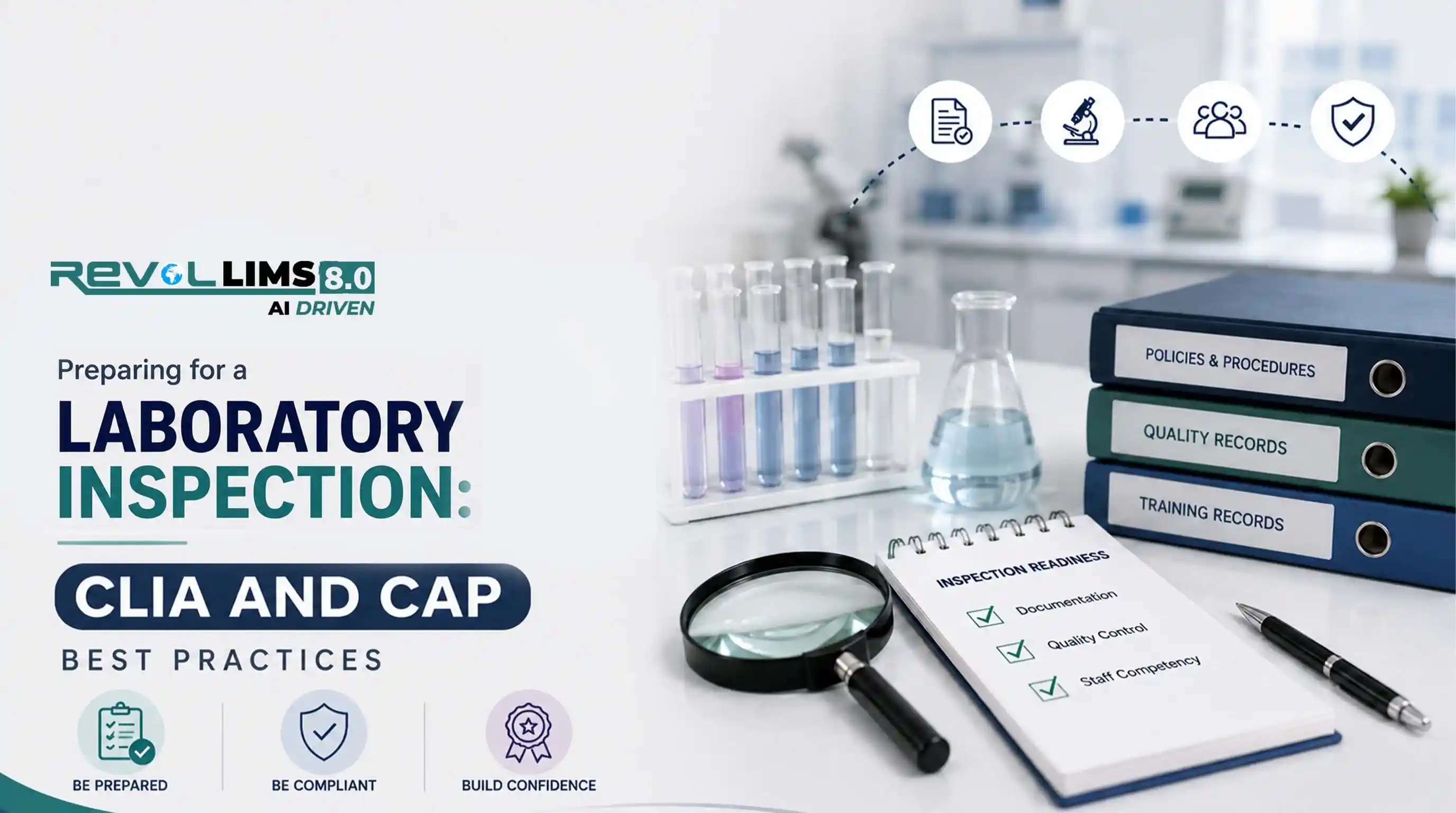 CLIA and CAP laboratory inspection readiness checklist