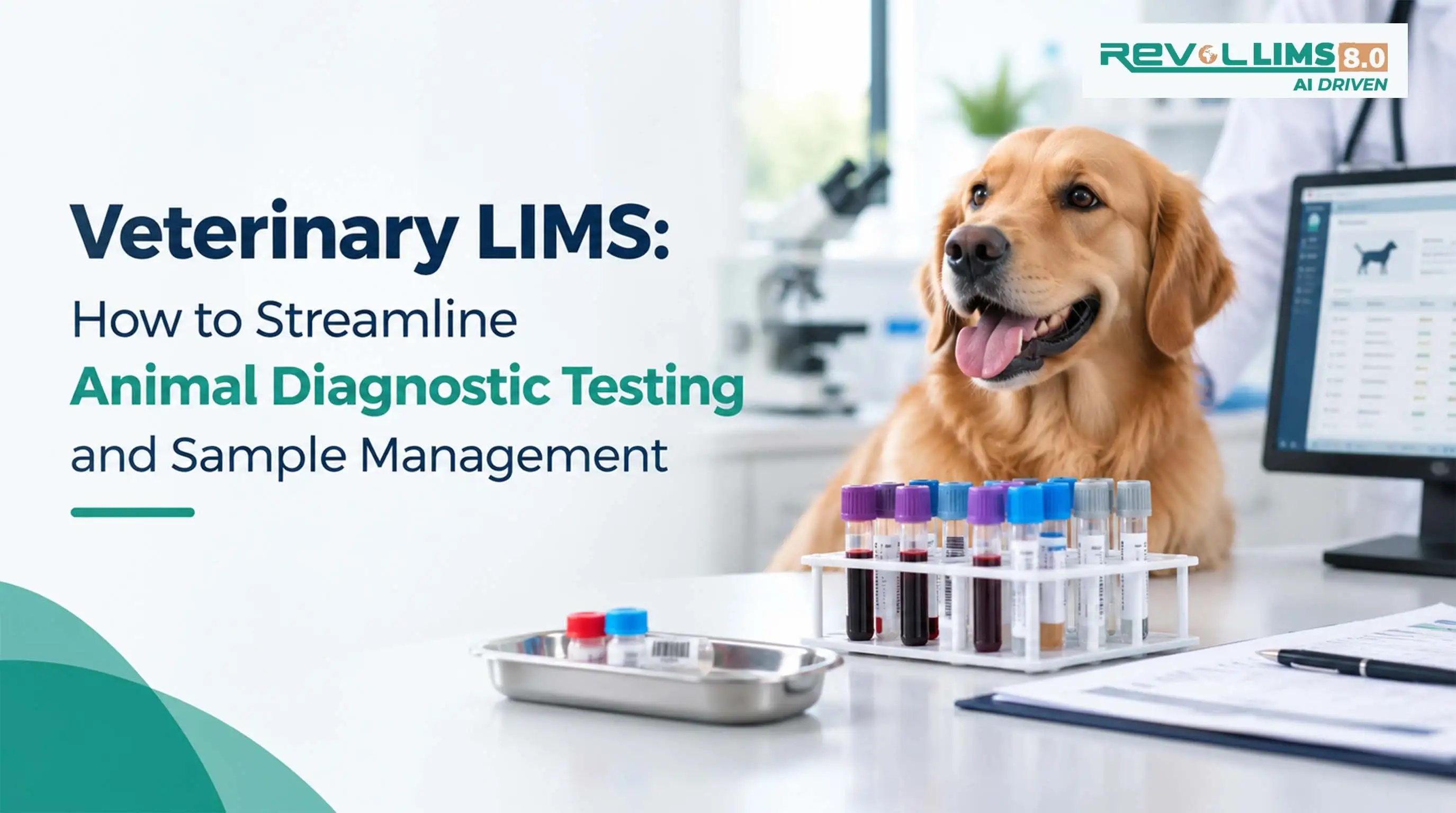 Veterinary LIMS software managing animal diagnostic samples across species